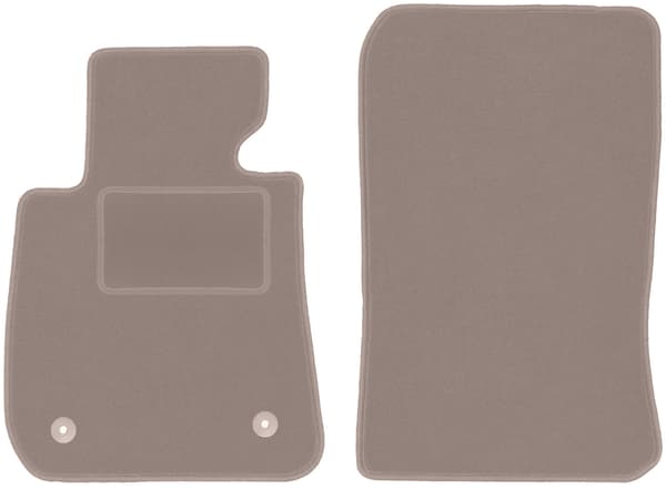 Forreste bilmåtter til BMW 3 E92 coupe (2004-2011) beige