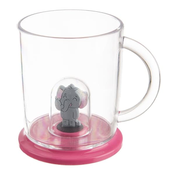 Mugg med elefantfigur för barn 240 ml