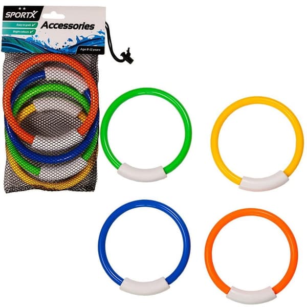 SportX 2012895 Dykringsset 4 delar.