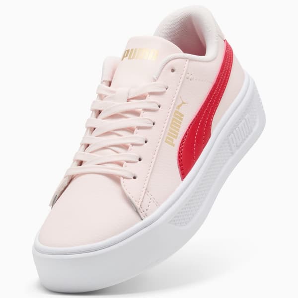 Puma SMASH PLATFORM V3 damesko, pink, 39075826, størrelse 41