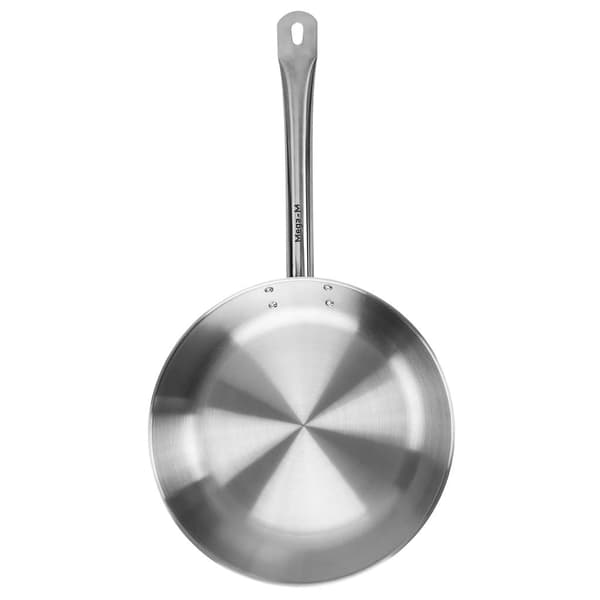 Mega-M stegepande i rustfrit stål diameter 28 cm