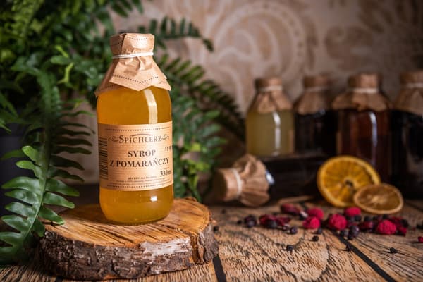 Luonnon appelsiinisiirappi appelsiineista 330ml