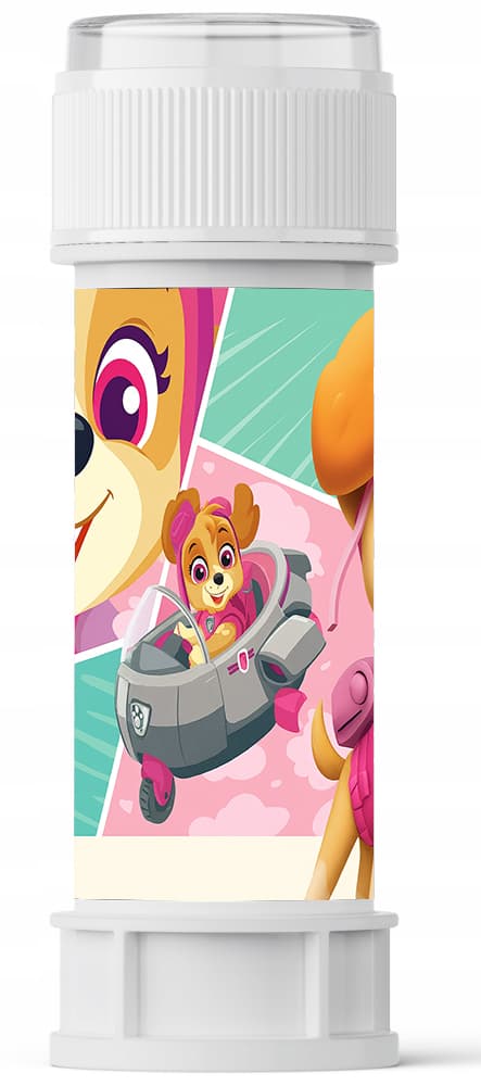 Paw Patrol setvålbubbor för barn Skye 60ml födelsedagsfest