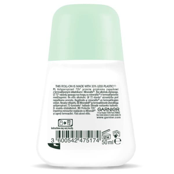 Garnier Mineral Thermic Roll-on Action Control 72H 50ml