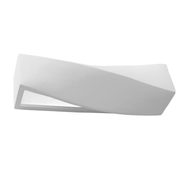 Vägglampa Sigma 1 E27 Vit Sollux SL.0003