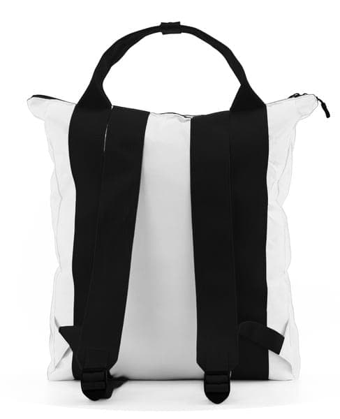 NG JUPITER N0890E Vit Shopper-ryggsäck