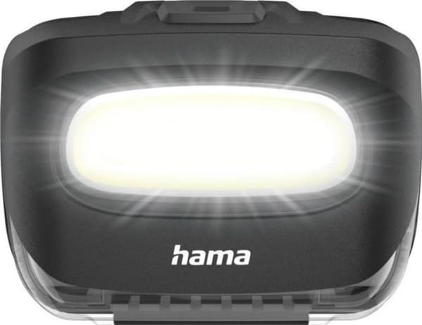 HAMA HL110 musta otsalamppu