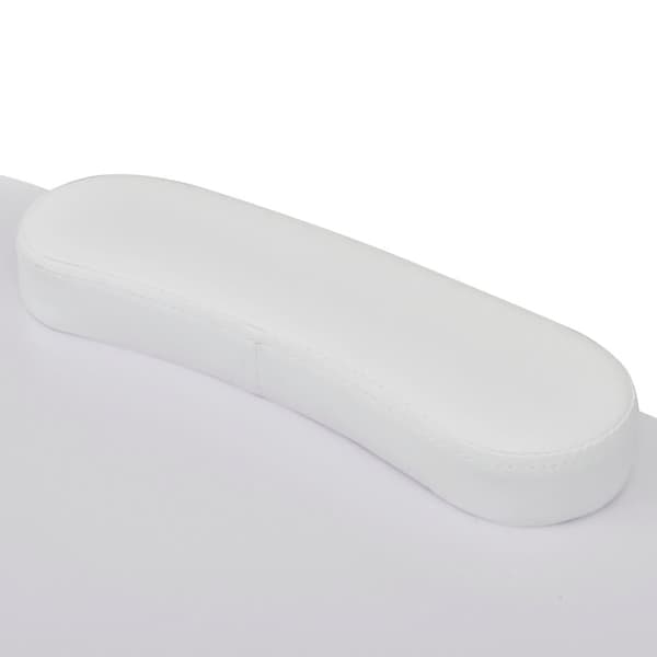 vidaXL foldbart manicurebord med hjul hvid