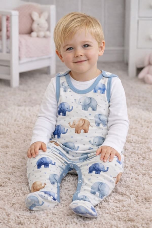 116 Barnpyjamas, ELEFANTPYJAMAS