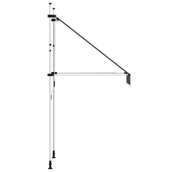 vidaXL manuel rullemarkise, 100 cm, antracit