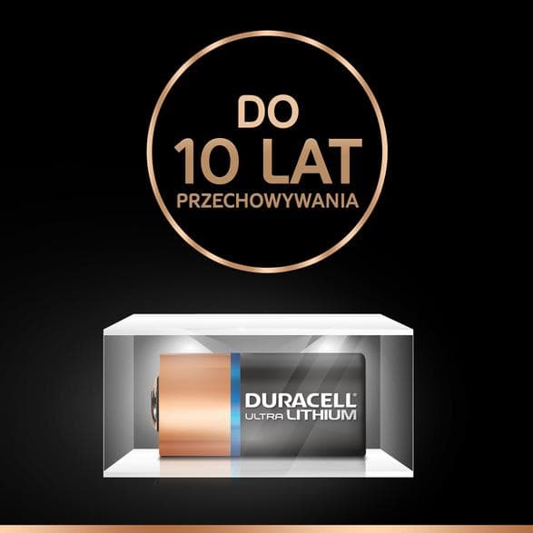 DURACELL Ultra Photo CR123A K2 batteri
