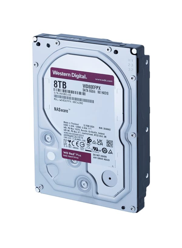 HDD WD Red Plus 8TB SATA WD80EFPX