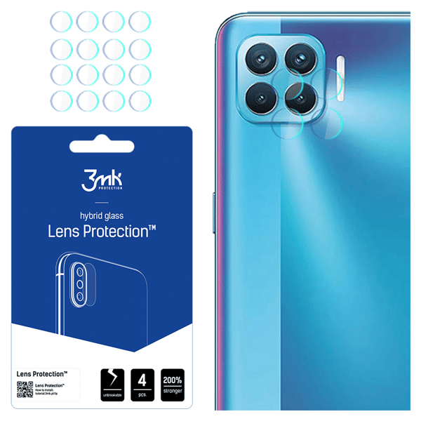 Oppo Reno 4 Lite - 3mk linsebeskyttelse