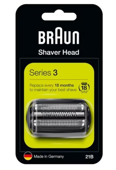 BRAUN Series 21B Svarta Ersättningsblad