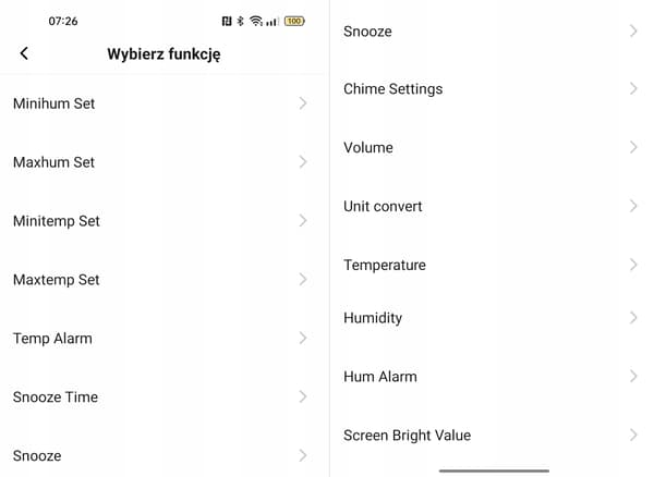 RTX Stor LED-klocka Sensor Temperatur- och fuktighetssensor WiFi Tuya