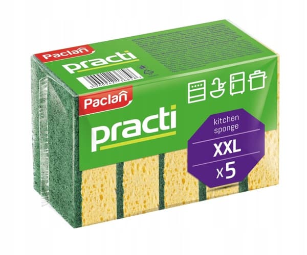 Paclan Practi opvaskesvampe 5 stk. 136853