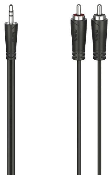 HAMA Jack 3.5 - 2x Cinch-kabel 5m 205112