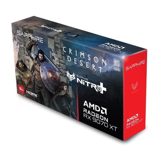 Grafikkort SAPPHIRE NITRO RX 9070 XT OC 16G C DES