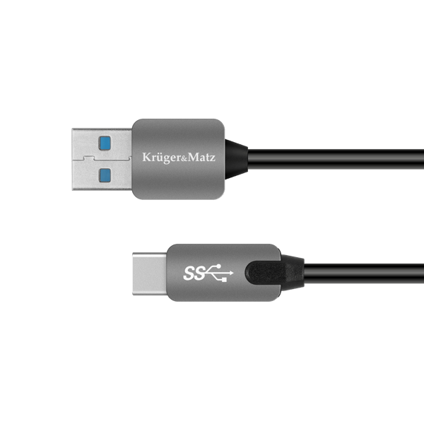 USB 3.0 Type-C kabel 100 cm kobber OFC 5 Gb/s