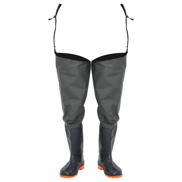 vidaXL waders i taljen, mørkegrøn, størrelse 40
