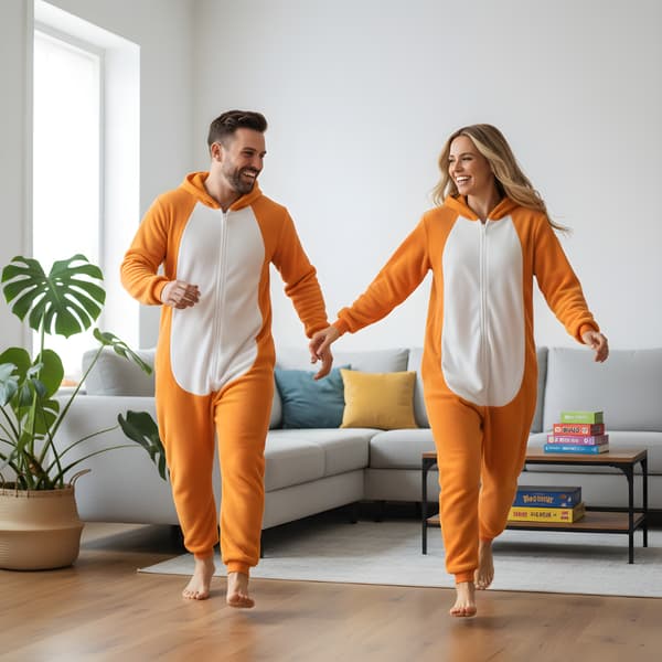 Kigurumi Charmander pyjamasdragt til børn størrelse S 145-155 cm