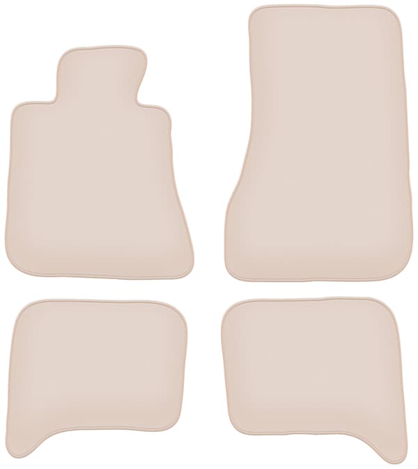 bilmåtter PREMIUM beige til BMW 5 E28 sedan 1980-1990