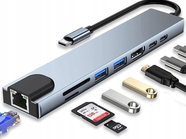 USB-hub 8-in-1 (200)