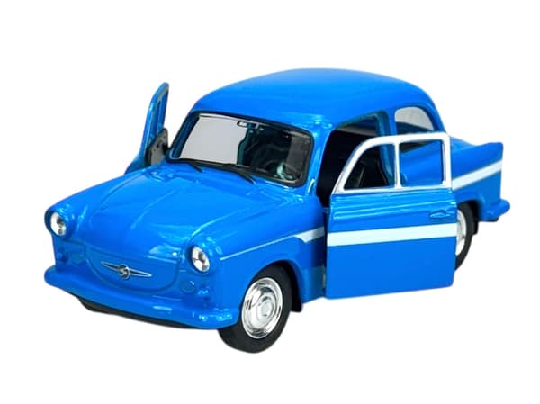 WELLY TRABANT P50 / P60 BLÅ 1:34 43863