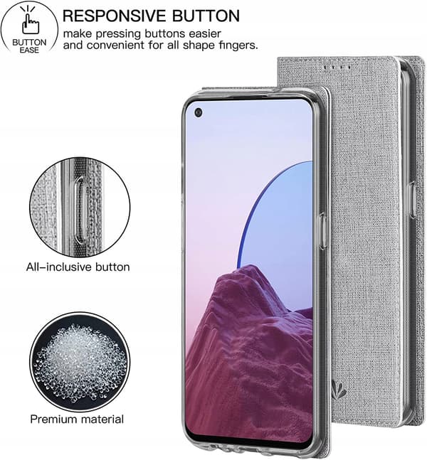 GRÅT LUKKET ETUI TIL ONEPLUS NORD N20 5G