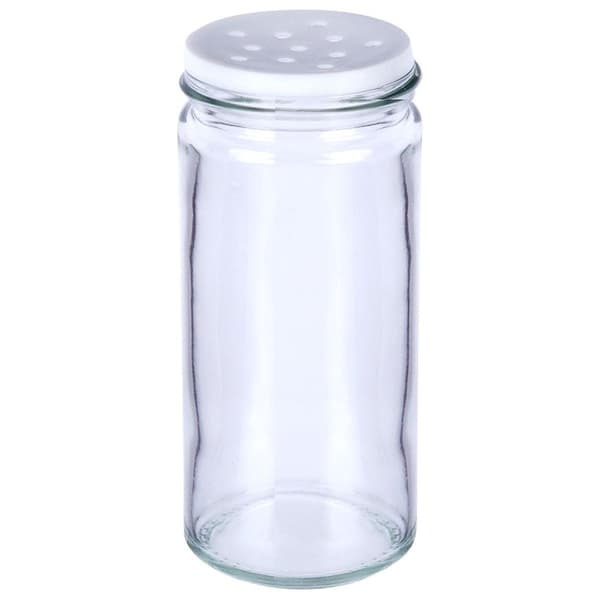 Kryddbehållare av glas med sil 80 ml