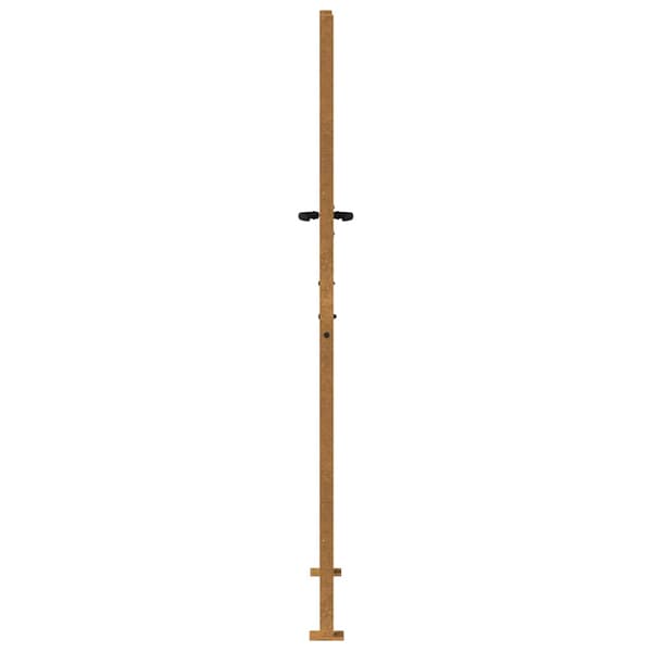 vidaXL havelåge, 105x180 cm, cortenstål