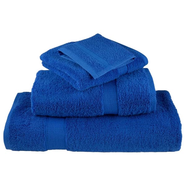 vidaXL Premiumhanddukar SOLUND, 2-pack, Blå, 30x30 cm