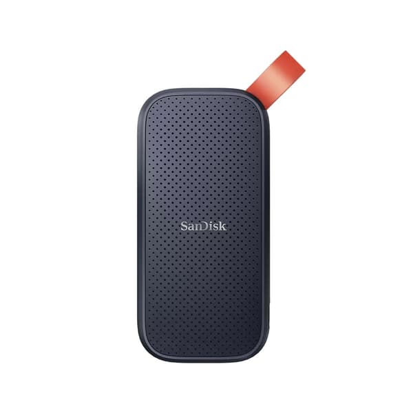 Sandisk Portable SSD 2TB Svart Extern Hårddisk, 800 MB/s