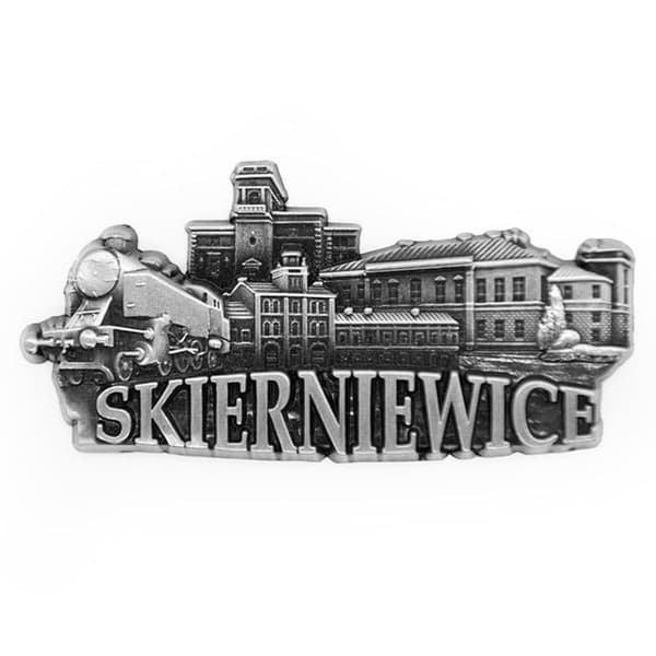 Køleskabsmagnet panorama Skierniewice