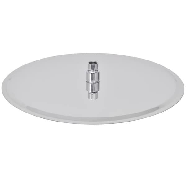 vidaXL regnbruserhoveder i rustfrit stål, 2 stk., Ø 40 cm