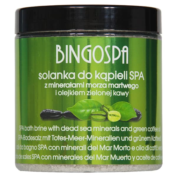 SPA-badelage med Dødehavsmineraler og grøn kaffeolie