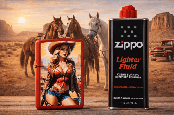 ZIPPO Lighter Cowgirl Gavesæt nr. 2