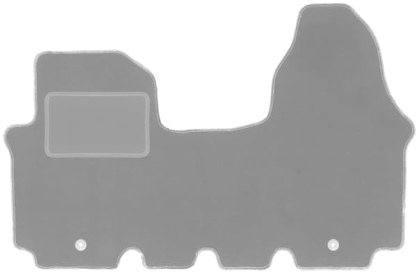 Grå bilmattor för: Renault Trafic II varubil (2001-2014)