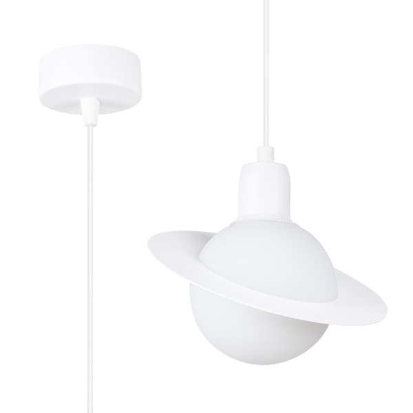 HÄNGLAMPA HYPERION 1 G9 VIT SOLLUX SL.1356