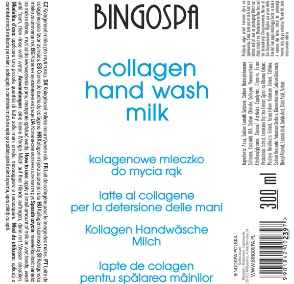 Bingospa Kollagen Håndsæbemælk