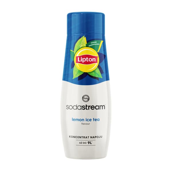 Lipton Ice Tea Sodastream 3-pak: Peach Zero, Citron, Grøn