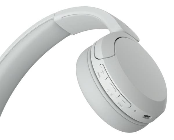 Trådlösa hörlurar SONY WH-CH520 Vit