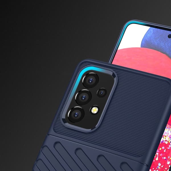 Thunder Case flexibelt armerat skal Samsung Galaxy A53 5G blå