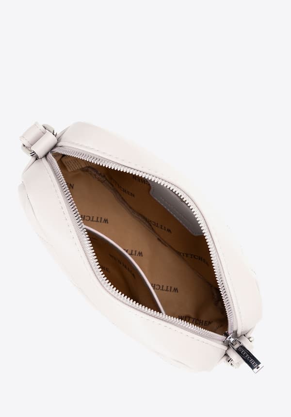Wittchen Dame Crossbody Taske i Off-White Kunstlæder