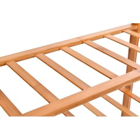 Astaria bambuinen kenkäteline, 3 tasoa
