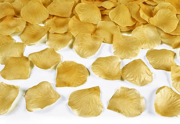 Rosenblad 100 st, guld