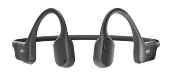 Trådløse hovedtelefoner med knogelede SHOKZ OpenRun Mini USB-C Sort