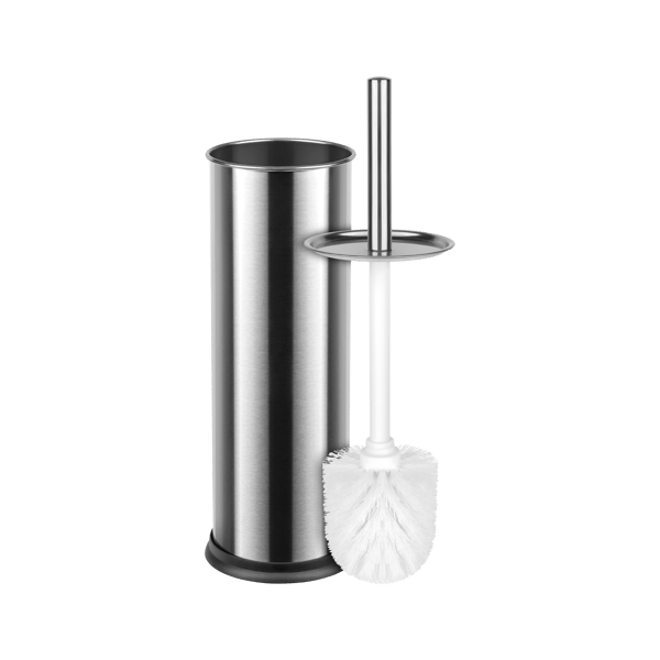 Teesa toiletbørste, sølvrør, stål