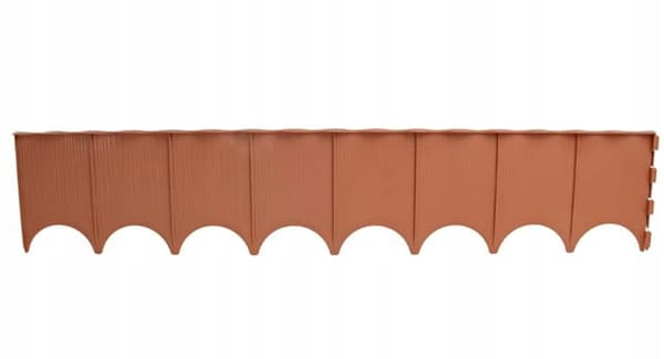 Græskant 59x11,6 cm Lys brun fleksibel