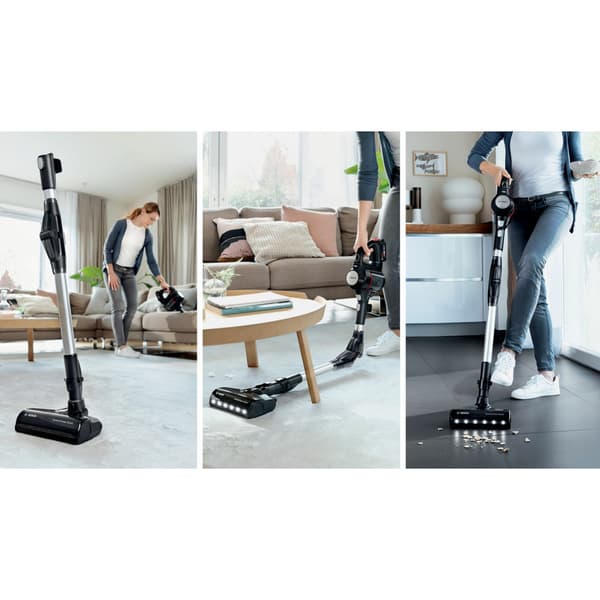 Bosch BCS711EXT opretstående støvsuger, sort, ledningsfri, kraftfuld